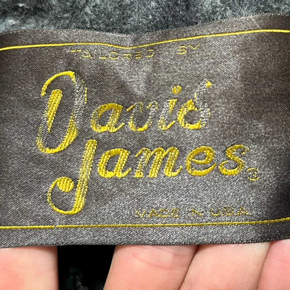 Vintage David James Rustic Bomber Jacket - Picture 3 of 15